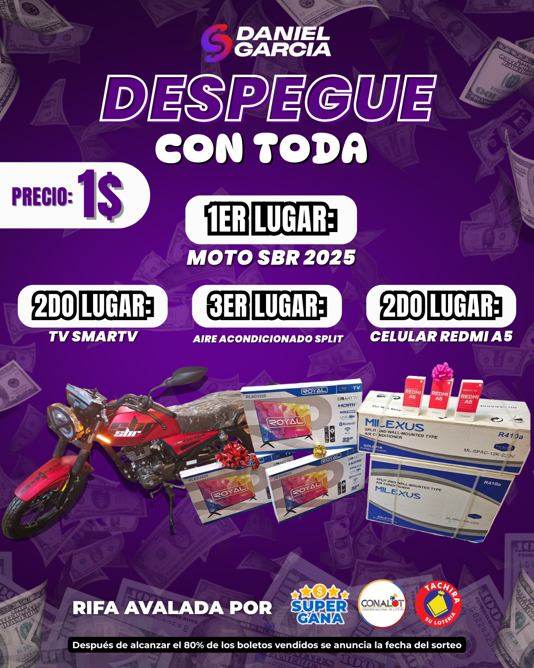 Premio del sorteo
